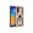 Newface Huawei P Smart 2021 Kılıf Sofya Yüzüklü Silikon Kapak - Gold