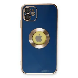 Newface Iphone 12 Kılıf Store Silikon - Mavi