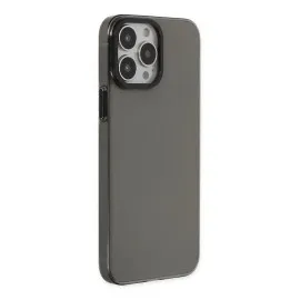 Newface Iphone 13 Pro Max Kılıf Anka Pc Sert Metal Kapak - Siyah