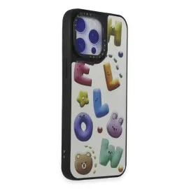 Newface Iphone 15 Pro Kılıf Mirror Desenli Kapak - Mirror - 15