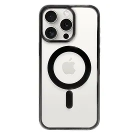 Newface Iphone 15 Pro Max Kılıf Erozi Magsafe Kapak - Siyah