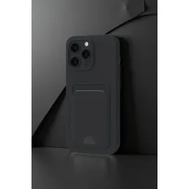 Newface Iphone 16 Pro Kılıf Kelvin Kartvizitli Silikon - Lacivert