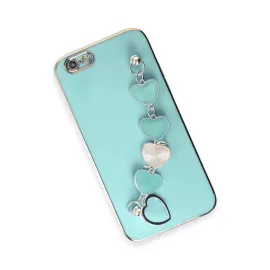 Newface Iphone 6 Kılıf Esila Silikon - Su Yeşili