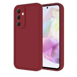 Newface Samsung Galaxy A16 5G Kılıf Viera Silikon - Bordo