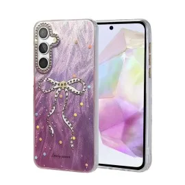 Newface Samsung Galaxy A35 5G Kılıf Blade Aynalı Desenli Kapak - Desen 1