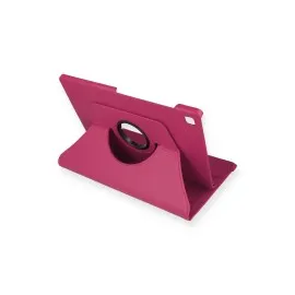 Newface Samsung Galaxy P610 Tab S6 Lite 10.4 Kılıf 360 Tablet Deri Kılıf - Pembe