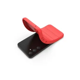 Newface Samsung Galaxy S25 Fe Optimum Silikon - Kırmızı