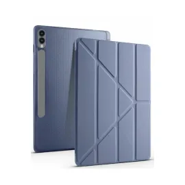 Newface Samsung Galaxy X610 Tab S9 FE Plus 12.4 Kılıf Kalemlikli Mars Tablet Kılıfı - Lila