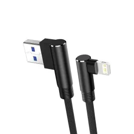 Newface Usb To Lightning 3M 2.4A Kablo - Siyah