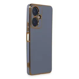 Newface Vivo Y27 Kılıf Volet Silikon - Mavi
