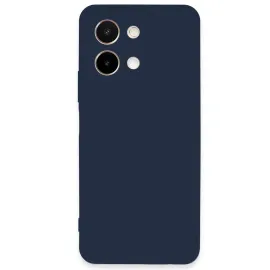 Newface Vivo Y28 Kılıf First Silikon - Lacivert