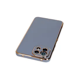 Newface Xiaomi Mi 11 Lite Kılıf Volet Silikon - Mavi