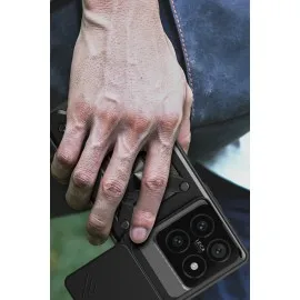 Newface Xiaomi Mi 14T Pro Kılıf Pars Lens Yüzüklü Silikon - Yeşil