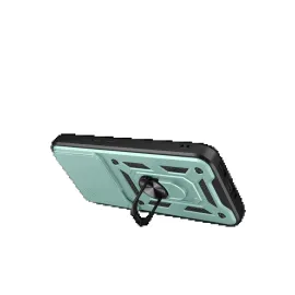 Newface Xiaomi Mi 15T Pro Pars Lens Yüzüklü Silikon - Yeşil