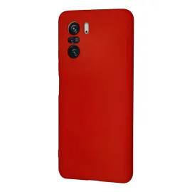 Newface Xiaomi Poco F3 Kılıf Nano Içi Kadife Silikon - Kırmızı