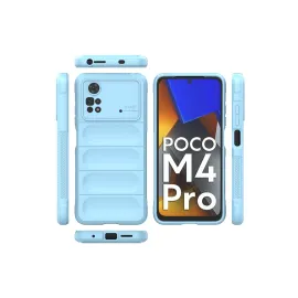 Newface Xiaomi Poco M4 Pro 4G Kılıf Optimum Silikon - Sky Blue