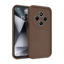 Newface Xiaomi Redmi 14C Kılıf Viera Silikon - Kahverengi