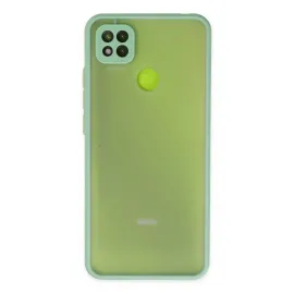 Newface Xiaomi Redmi 9C Kılıf Montreal Silikon Kapak - Turkuaz