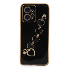 Newface Xiaomi Redmi Note 12 4G Kılıf Esila Silikon - Siyah