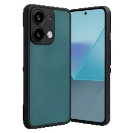 Newface Xiaomi Redmi Note 13 4G Kılıf Aras Deri Kapak - Açık Yeşil