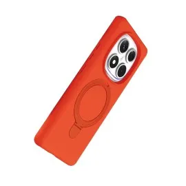 Newface Xiaomi Redmi Note 14 Pro 5G Regal Magsafe Standlı Kapak - Turuncu