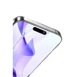 Newface Apple Iphone 16 Pro Max Bilvis 5In1 3D Magic Cam Ekran Koruyucu - Siyah