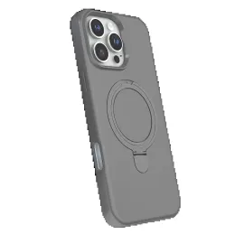 Newface Apple Iphone 16 Pro Max Regal Magsafe Standlı Kapak - Titan Gri