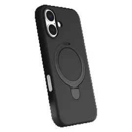 Newface Apple Iphone 17 Regal Magsafe Standlı Kapak - Siyah