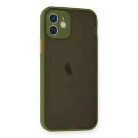 Newface Iphone 12 Mini Kılıf Montreal Silikon Kapak - Açık Yeşil