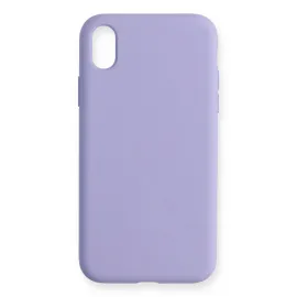 Newface Iphone Xr Kılıf Nano Içi Kadife Silikon - Lila