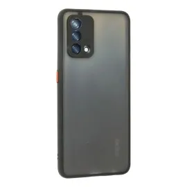 Newface Oppo A74 4G Kılıf Montreal Silikon Kapak - Siyah