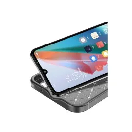Newface Samsung Galaxy A06 Kılıf Auto Focus Karbon Kapak - Gri
