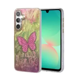 Newface Samsung Galaxy A26 Kılıf Blade Aynalı Desenli Kapak - Desen 5