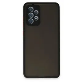Newface Samsung Galaxy A32 Kılıf Montreal Silikon Kapak - Siyah