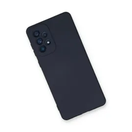 Newface Samsung Galaxy A33 5G Kılıf Nano Içi Kadife Silikon - Lacivert