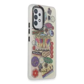Newface Samsung Galaxy A53 5G Kılıf Estoril Desenli Kapak - Estoril - 14