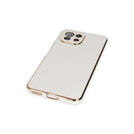 Newface Xiaomi Mi 11 Lite Kılıf Volet Silikon - Beyaz