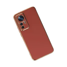 Newface Xiaomi Mi 12T Pro Kılıf Volet Silikon - Kırmızı