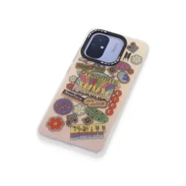 Newface Xiaomi Redmi 12C Kılıf Estoril Desenli Kapak - Estoril - 14