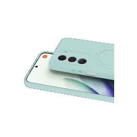 Newface Xiaomi Redmi 15 4G Regal Magsafe Standlı Kapak - Su Yeşili