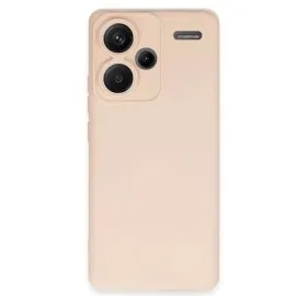 Newface Xiaomi Redmi Note 13 Pro Plus Kılıf Nano Içi Kadife Silikon - Pudra