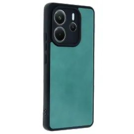 Newface Xiaomi Redmi Note 14 4G Kılıf Aras Deri Kapak - Açık Yeşil