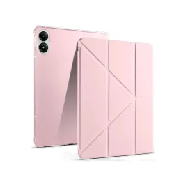 Newface Xiaomi Redmi Pad Pro 12.1 Kılıf Kalemlikli Mars Tablet Kılıfı - Rose Gold