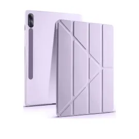 Newface Xiaomi Redmi Pad SE Kılıf Kalemlikli Mars Tablet Kılıfı - Açık Mor