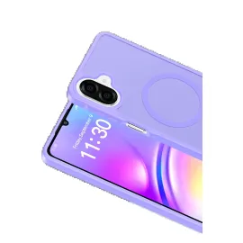 Joko Samsung Galaxy A07 Jota Magsafe Kapak - Lila