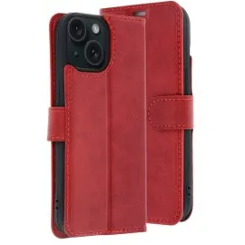 Newface Apple Iphone 15 Trend S Plus Kapaklı Kılıf - Kırmızı