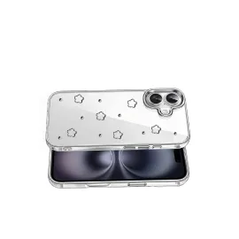 Newface Apple Iphone 16 Fiyonk Desenli Kapak - Desen 2