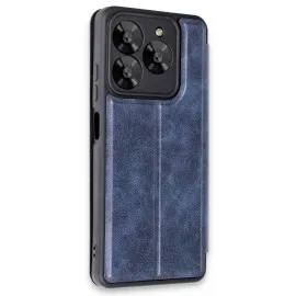 Newface General Mobile Era 30 Kılıf Flip Cover - Lacivert