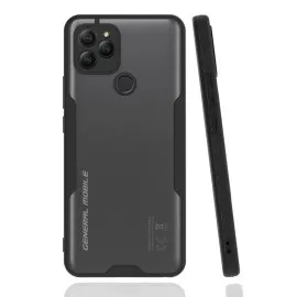 Newface General Mobile Gm 21 Kılıf Platin Silikon - Siyah