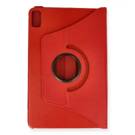 Newface Huawei MatePad 10.4 Kılıf 360 Tablet Deri Kılıf - Kırmızı